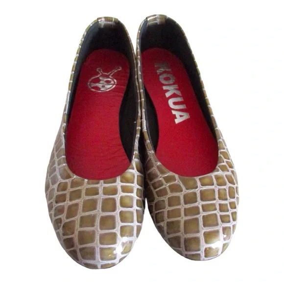Kokua Shoes Kokua Barcelona Flats Patent Leather Shoes Poshmark